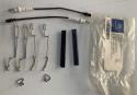 ΚΑΛΩΔΙΑ ΦΡΕΝΩΝ ΣΕΤ ΟΠΙΣΘΙΑ (BOSCH) VITO W638 V-CLASS W638/2 ΓΙΑ ΣΥΣΤΗΜΑ ΦΡΕΝΩΝ BOSCH