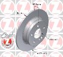 ΔΙΣΚΟΠΛΑΚΕΣ ΟΠΙΣΘΙΕΣ ΑΠΛΕΣ 278X9mm C-CLASS W204 C-CLASS ΚΟΥΠΕ C204 C-CLASS T-Model S204 ΣΤΕΙΣΟΝ ΒΑΓΚΟΝ