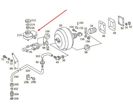 ΔΟΧΕΙΟ ΥΓΡΩΝ ΦΡΕΝΩΝ 406 W310 508D
