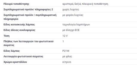 ΦΛΑΣ ΠΛΑΙΝΟ ΦΑΡΔΥ ΑΡΙΣΤΕΡΑ + ΔΕΞΙΑ LEFT + RIGHT T1 601 B601 T1 602 B602 T1 611 B611 T2 667 B667 T2 668 B668 T2 669 B669 T2 670 B