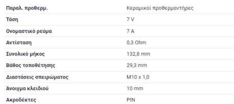 ΠΡΟΘΕΡΜΑΝΣΗ OM646 C-CLASS W204 200CDI 220CDI E-CLASS W211 200CDI 220CDI