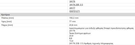 ΔΙΣΚΟΦΡΕΝΑ ΕΜΠΡΟΣ ML164