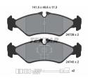 ΔΙΣΚΟΦΡΕΝΑ ΟΠΙΣΘΙΑ ΜΕ ΚΑΛΩΔΙΟ SPRINTER 901 B901 SPRINTER 902 B902 VW LT 28-46 ΓΙΑ ΣΥΣΤΗΜΑ ΦΡΕΝΩΝ ATE TEVES