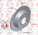 ΔΙΣΚΟΠΛΑΚΕΣ ΟΠΙΣΘΙΕΣ E-CLASS W124 190E W201 C-CLASS W202 258X9mm