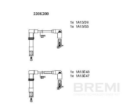 ΜΠΟΥΖΟΚΑΛΩΔΙΑ ΜΑΥΡΑ VW LUPO I 6X VW LUPO I 6E VW POLO 6N2 VW POLO III 6N1 VW BORA I 1J VW BORA Variant 1J VW CADDY II 9K VW GOLF