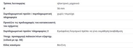 ΠΕΤΑΛΟΥΔΑ ΓΚΑΖΙΟΥ ΜΕ ΝΤΙΖΑ 1600cc VW GOLF III Mk3 1H VW GOLF III Variant Mk3 1H VW GOLF IV Cabriolet Mk4 1E7 VW PASSAT B3 357 VW