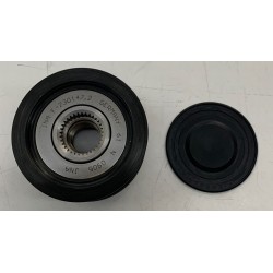 ΤΡΟΧΑΛΙΑ ΚΑΣΤΑΝΙΑ ΔΥΝΑΜΟΥ VW POLO 6N2 VW POLO III 6N1 VW LUPO I 6X VW LUPO I 6E SEAT AROSA 6H PULLEY POLY V BELT PULLEY WITH FRE