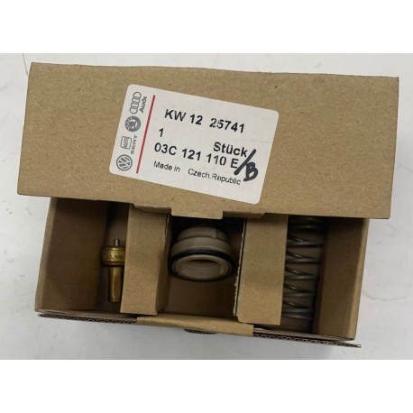 ΘΕΡΜΟΣΤΑΤΗΣ 105°C - 120°C ΒΑΘΜΟΥΣ VW GOLF V Mk5 1K VW GOLF PLUS V Mk5 5M VW POLO IV 9N VW POLO IV 9A THERMOSTAT COOLANT REGULATO