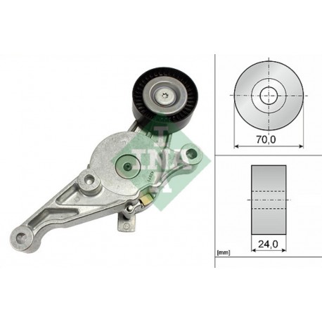 ΤΕΝΤΩΤΗΡΑΣ ΙΜΑΝΤΑ ΔΥΝΑΜΟΥ 1900cc TDI 1900cc SDI 2000cc TDI 2000cc SDI AUDI A3 8P VW GOLF V Mk5 1K VW TRANSPORTER V T5 7H SEAT LE