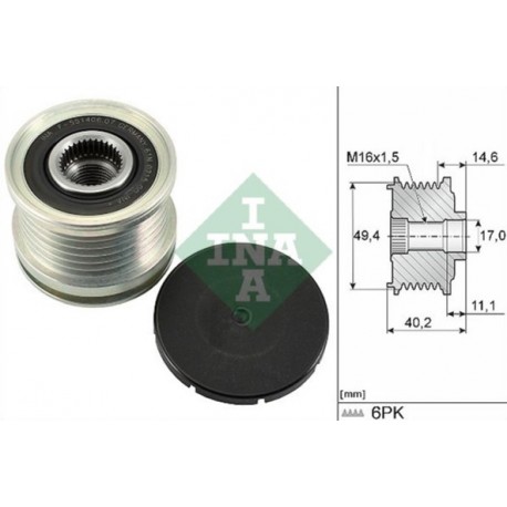 ΤΡΟΧΑΛΙΑ ΚΑΣΤΑΝΙΑ ΔΥΝΑΜΟΥ AUDI A1 8X AUDI A3 8P AUDI A3 8V VW GOLF VII Mk7 5G VW GOLF VIII Mk8 CD VW TRANSPORTER V T5 7H VW EOS
