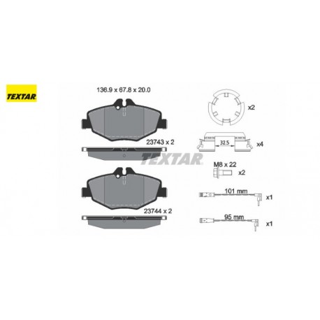 ΔΙΣΚΟΦΡΕΝΑ ΕΜΠΡΟΣ E-CLASS W211 E200CDI E200Kompressor E220CDI E230 E240 E270CDI E280 E280CDI E300BlueTEC E320 E320CDI E350