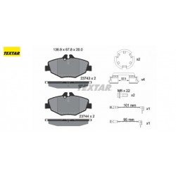 ΔΙΣΚΟΦΡΕΝΑ ΕΜΠΡΟΣ E-CLASS W211 E200CDI E200Kompressor E220CDI E230 E240 E270CDI E280 E280CDI E300BlueTEC E320 E320CDI E350