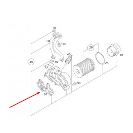 ΦΛΑΝΤΖΑ ΒΑΣΗΣ ΦΙΛΤΡΟΥ ΛΑΔΙΟΥ SMART 600cc ΒΕΝΖΙΝΗ 700cc ΒΕΝΖΙΝΗ 800cc CDI SMART CABRIO 450 SMART CITY-COUPE 450 SMART FORTWO Cabr