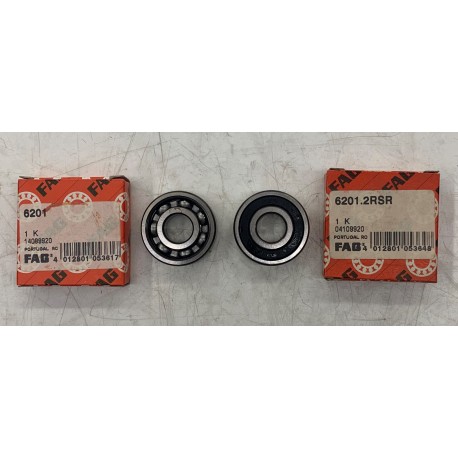 ΡΟΥΛΕΜΑΝ ΔΥΝΑΜΟΥ 6201 2RSR GROOVED BALL BEARING 32X12X10