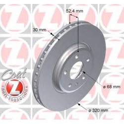 ΔΙΣΚΟΠΛΑΚΑ ΕΜΠΡΟΣ AUDI A4 Allroad B8 8KH AUDI A4 B8 8K2 AUDI A4 B8 Avant 8K5 AUDI A5 ΚΟΥΠΕ COUPE 8T3 AUDI A5 Sportback 8TA AUDI