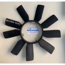 ΦΤΕΡΩΤΗ ΨΥΓΕΙΟΥ M102 M111 OM601 OM602 ΠΑΛΙΟ ΜΟΝΤΕΛΟ OM616 ΜΑΥΡΗ ΕΝΝΙΑ ( 9 ) ΠΤΕΡΥΓΙΑ ΦΤΕΡΑ 430mm ΤΡΕΙΣ ( 3 ) ΤΡΥΠΕΣ MERCEDES-BEN