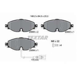 ΔΙΣΚΟΦΡΕΝΑ ΕΜΠΡΟΣ AUDI A3 Q2 TT VW GOLF VI VII VIII ARTEON SKODA OCTAVIA III OCTAVIA IV KODIAQ KAROQ SUPERB CUPRA FORMENTOR