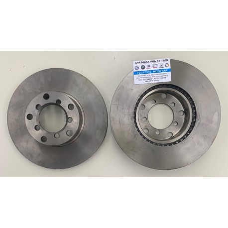 ΔΙΣΚΟΠΛΑΚΕΣ ΕΜΠΡΟΣ 273X19mm ΑΕΡΙΖΟΜΕΝΕΣ MERCEDES-BENZ S-CLASS W108 S SE SEL MERCEDES-BENZ S-CLASS W109 MERCEDES-BENZ COUPE W111