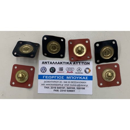 ΜΕΜΒΡΑΝΗ ΚΑΡΜΠΥΡΑΤΕΡ ΤΕΤΡΑΓΩΝΗ ΜΙΚΡΗ VOLKSWAGEN VW ΧΕΛΩΝΑ Typ 1 1200 1300 1302 1303 Chia / Kleinlieferwg 141 - 147 Iltis 181 BUS