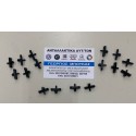 ΚΛΙΠΣ ΧΡΩΜΙΩΝ ΑΣΦΑΛΕΙΑ ΑΣΠΡΟ VOLKSWAGEN VW ΧΕΛΩΝΑ BEETLE KAEFER T1 Typ1 1200 1300 1302 1303 VOLKSWAGEN VW GOLF I Mk1 VOLKSWAGEN