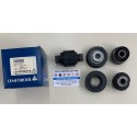 ΣΙΝΕΜΠΛΟΚ ΚΑΤΩ ΨΑΛΙΔΙΟΥ ΣΕΤ LMI MERCEDES-BENZ S-CLASS W116 S SE SEL SEDAN LOWER CONTROL ARM TO FRAME REPAIR KIT CONTROL ARM