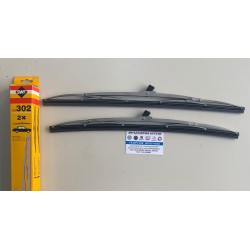 ΜΑΚΤΡΑ ΥΑΛΟΚΑΘΑΡΙΣΤΗΡΑ ΣΕΤ 480mm 450mm ΑΠΟ ΑΝΟΞΕΙΔΩΤΟ ΑΤΣΑΛΙ ΜΑΤ MERCEDES-BENZ S-CLASS W116 S SE SEL MERCEDES-BENZ SL R107 CABRI