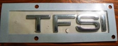 ΣΗΜΑ ΠΙΣΩ ΚΑΠΩ "TFSI"