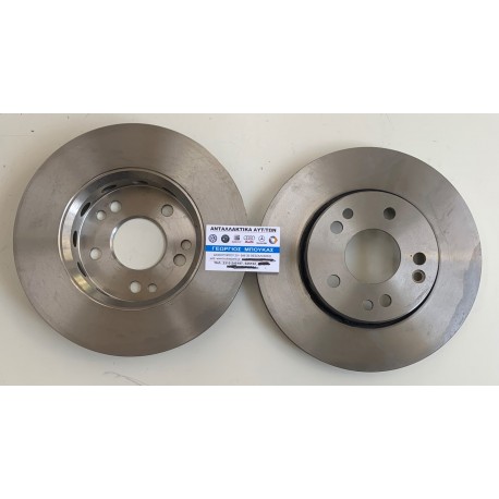 ΔΙΣΚΟΠΛΑΚΕΣ ΕΜΠΡΟΣ ΑΕΡΙΖΟΜΕΝΕΣ 284X22 4-matic 4MATIC MERCEDES-BENZ W124 4-matic SEDAN MERCEDES-BENZ E-CLASS W124 4-matic SEDAN M