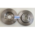 ΔΙΣΚΟΠΛΑΚΕΣ ΕΜΠΡΟΣ ΑΕΡΙΖΟΜΕΝΕΣ 284X22 4-matic 4MATIC MERCEDES-BENZ W124 4-matic SEDAN MERCEDES-BENZ E-CLASS W124 4-matic SEDAN M