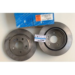 ΔΙΣΚΟΠΛΑΚΕΣ ΟΠΙΣΘΙΕΣ ΑΕΡΙΖΟΜΕΝΕΣ 278X24 MERCEDES-BENZ W124 400E 4200cc SEDAN MERCEDES-BENZ E-CLASS W124 E420 4200cc SEDAN MERCED