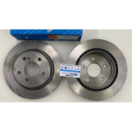 ΔΙΣΚΟΠΛΑΚΕΣ ΟΠΙΣΘΙΕΣ ΑΕΡΙΖΟΜΕΝΕΣ SEBRO 278X20mm MERCEDES-BENZ W124 SEDAN MERCEDES-BENZ E-CLASS W124 SEDAN MERCEDES-BENZ S124 T-M