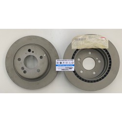 ΔΙΣΚΟΠΛΑΚΕΣ ΟΠΙΣΘΙΕΣ ΑΕΡΙΖΟΜΕΝΕΣ ORIGINAL MERCEDES BENZ 278X20mm MERCEDES-BENZ W124 SEDAN MERCEDES-BENZ E-CLASS W124 SEDAN MERCE