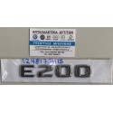 ΣΗΜΑ ΠΙΣΩ "E200" "E 200" ΣΤΟ ΠΟΡΤ-ΜΠΑΓΚΑΖ ΠΙΣΩ ΚΑΠΟ MERCEDES-BENZ E-CLASS W124 SEDAN MERCEDES-BENZ E-CLASS W210 SEDAN MERCEDES-B