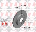 ΔΙΣΚΟΠΛΑΚΑ ΟΠΙΣΘΙΑ Α4 + QUATTRO EXEO 01-05 255X12mm