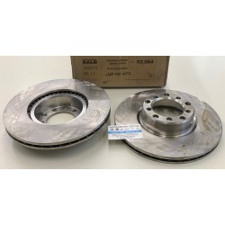 ΔΙΣΚΟΠΛΑΚΕΣ ΕΜΠΡΟΣ BALO 286X22mm ΑΕΡΙΖΟΜΕΝΕΣ MERCEDES-BENZ S-CLASS W126 COUPE C126 SEC 380SEC MERCEDES-BENZ S-CLASS C126 COUPE 5