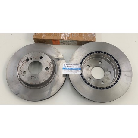 ΔΙΣΚΟΠΛΑΚΕΣ ΟΠΙΣΘΙΕΣ ΑΕΡΙΖΟΜΕΝΕΣ 300X22 MERCEDES-BENZ W124 SEDAN MERCEDES-BENZ E-CLASS W124 SEDAN MERCEDES-BENZ E-CLASS W210 SED