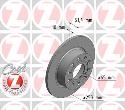 ΔΙΣΚΟΠΛΑΚΑ ΟΠΙΣΘΙΑ A3 GOLF V VI VII OCTAVIA LEON TOLEDO III YETI EOS ALTEA BEETLE CADDY III JETTA IV SCIROCCO 253X10mm