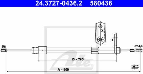 ΝΤΙΖΑ ΧΕΙΡΟΦΡΕΝΟΥ ΔΕΞΙΑ RIGHT ΠΙΣΩ C-CLASS W203 CL-203