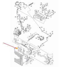 ΚΟΛΛΑΡΟ ΝΕΡΟΥ ΨΥΓΕΙΟΥ ΚΑΤΩ GOLF V ALTEA LEON TOLEDO OCTAVIA SUPERB YETI
