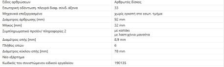 ΣΕΤ ΜΠΙΛΙΑΔΟΡΟΣ ΕΣΩΤΕΡΙΚΟΣ GOLF I II III AROSA CORDOBA IBIZA II OCTAVIA CADDY II JETTA I II LUPO POLO SCIROCCO VENTO