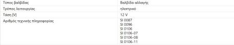 ΒΑΛΒΙΔΑ ΗΛΕΚΤΡΟΜΑΓΝΗΤΙΚΗ A3 GOLF IV V VI A1 A4 A5 A6 A7 A8 Q5 Q7 R8 TT ALHAMBRA ALTEA EXEO IBIZA IV LEON TOLEDO III FABIA II