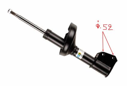 ΑΜΟΡΤΙΣΕΡ ΕΜΠΡΟΣ RENAULT CLIO II ΑΠΟΣΤΑΣΗ ΒΙΔΑΣ ΒΑΣΗΣ 52mm VNE-C742