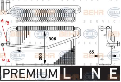 ΕΒΑΠΟΡΕΤΑ ΚΑΛΟΡΙΦΕΡ C-CLASS W203 CL203 CLK W209
