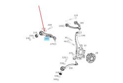 ΨΑΛΙΔΙ ΕΜΠΡΟΣ ΑΝΩ ΔΕΞΙΟ RIGHT C-CLASS W205 E-CLASS W213 A238 C238 W238 CLS C257 W257