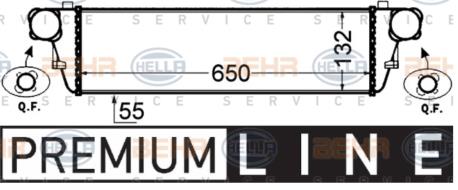 ΨΥΓΕΙΟ INTERCOOLER C-CLASS W203 CLC-CLASS CL203 CLK C209 A209 W209 SLK R171 W171