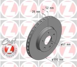ΔΙΣΚΟΠΛΑΚΕΣ ΕΜΠΡΟΣ VITO W447 300X28 mm