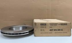 ΔΙΣΚΟΠΛΑΚΕΣ ΕΜΠΡΟΣ ΑΕΡΙΖΟΜΕΝΕΣ AUDI 100 + AUDI 100 Avant quattro 1985 - 1988 AUDI 200 + AUDI 200 Avant quattro 1980 - 1988