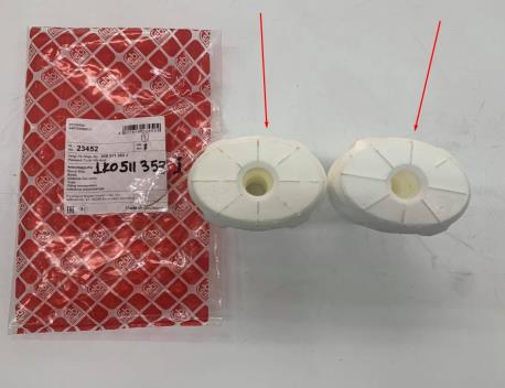 ΛΑΣΤΙΧΟ ΚΡΟΥΣΕΩΣ ΟΠΙΣΘΙΟ ΟΒΑΛ AUDI A3 8P SEAT ALTEA 5P