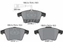 ΔΙΣΚΟΦΡΕΝΑ ΕΜΠΡΟΣ TRANSPORTER V T5 MULTIVAN V T5 TRANSPORTER T6 CARAVELLE T6