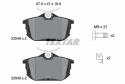 ΔΙΣΚΟΦΡΕΝΑ ΟΠΙΣΘΙΑ SMART FORFOUR 1100cc 1300cc 1500cc ΒΕΝΖΙΝΗ 1500cc CDI 2004 2005 2006